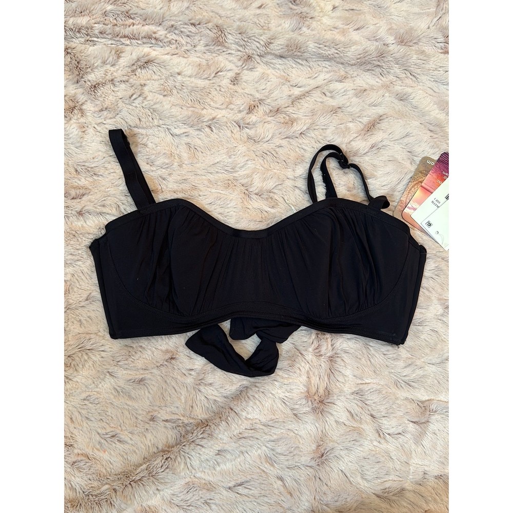 Coco Rave Bra Sized Swimwear Bikini Top Black 30/32D XS/S